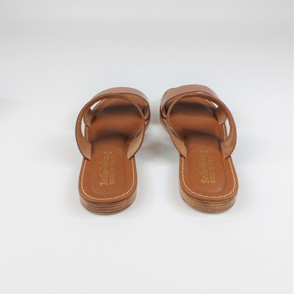 Bella Vita Imo Brown Whiskey Slide Sandal Italy 8W_5